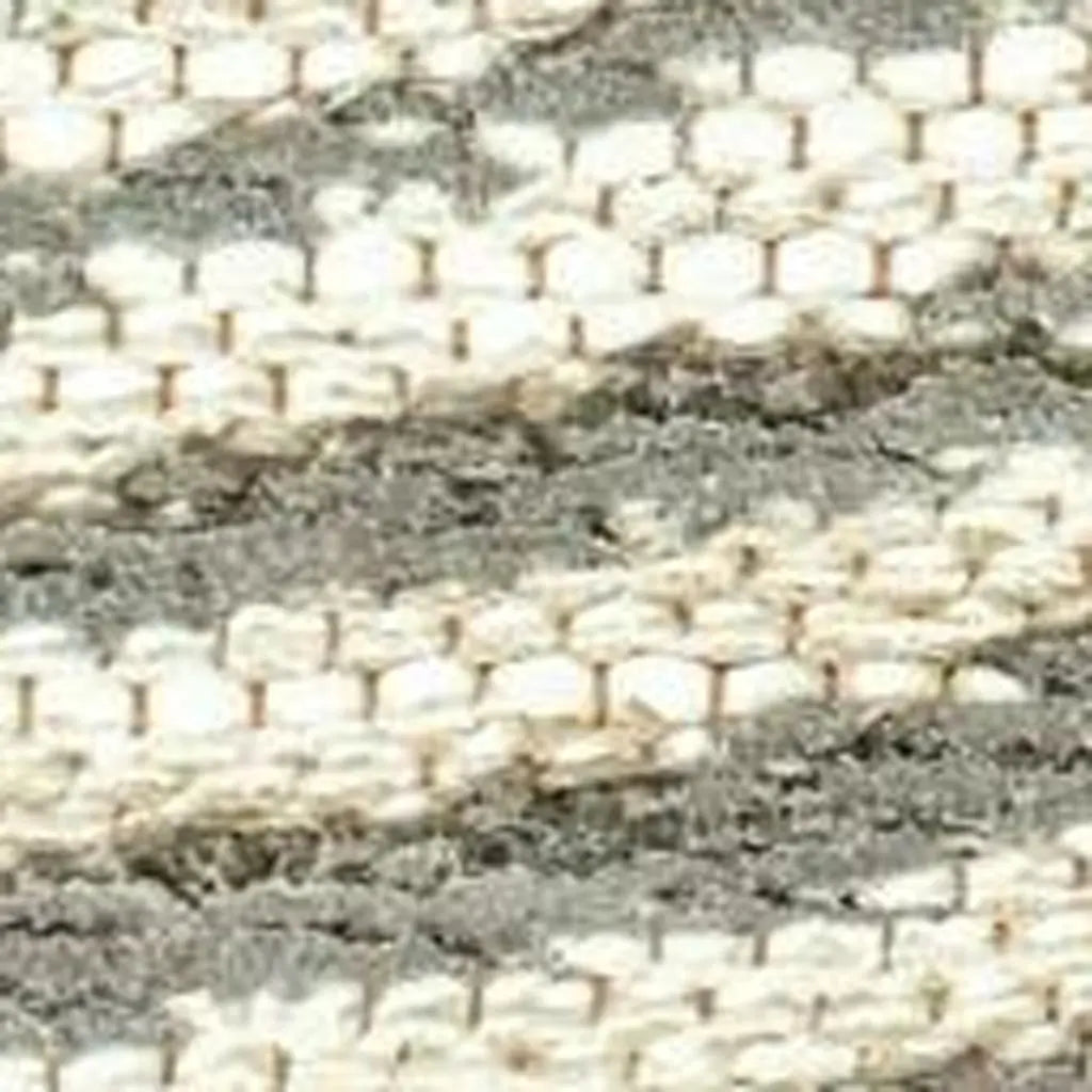 7' X 9' Tan And White Abstract Washable Area Rug With UV Protection Homeroots Home Decor