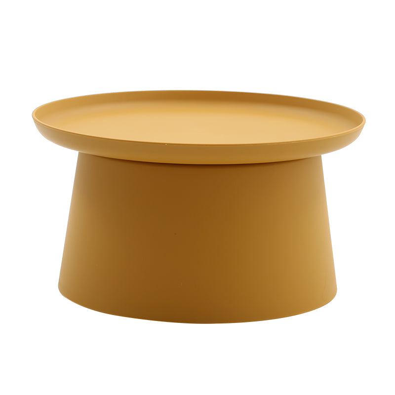 Plastic Tea Table Round Coffee Table Modern Small Apartment Bay Window Balcony Table Combination Living Room Side Table