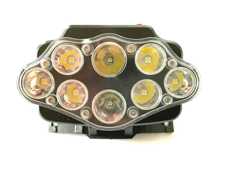 8 Led Ultra Bright Headlamp Head Light Flashlight Rechargeable Travel Outdoors Hashir Products