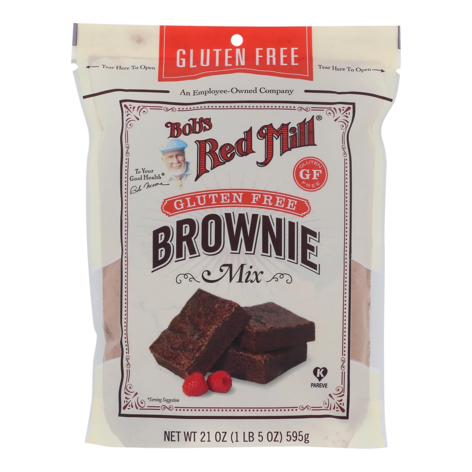 Bob's Red Mill - Brownie Mix Gluten Free - Case Of 4-21 Oz - GreatEagleInc