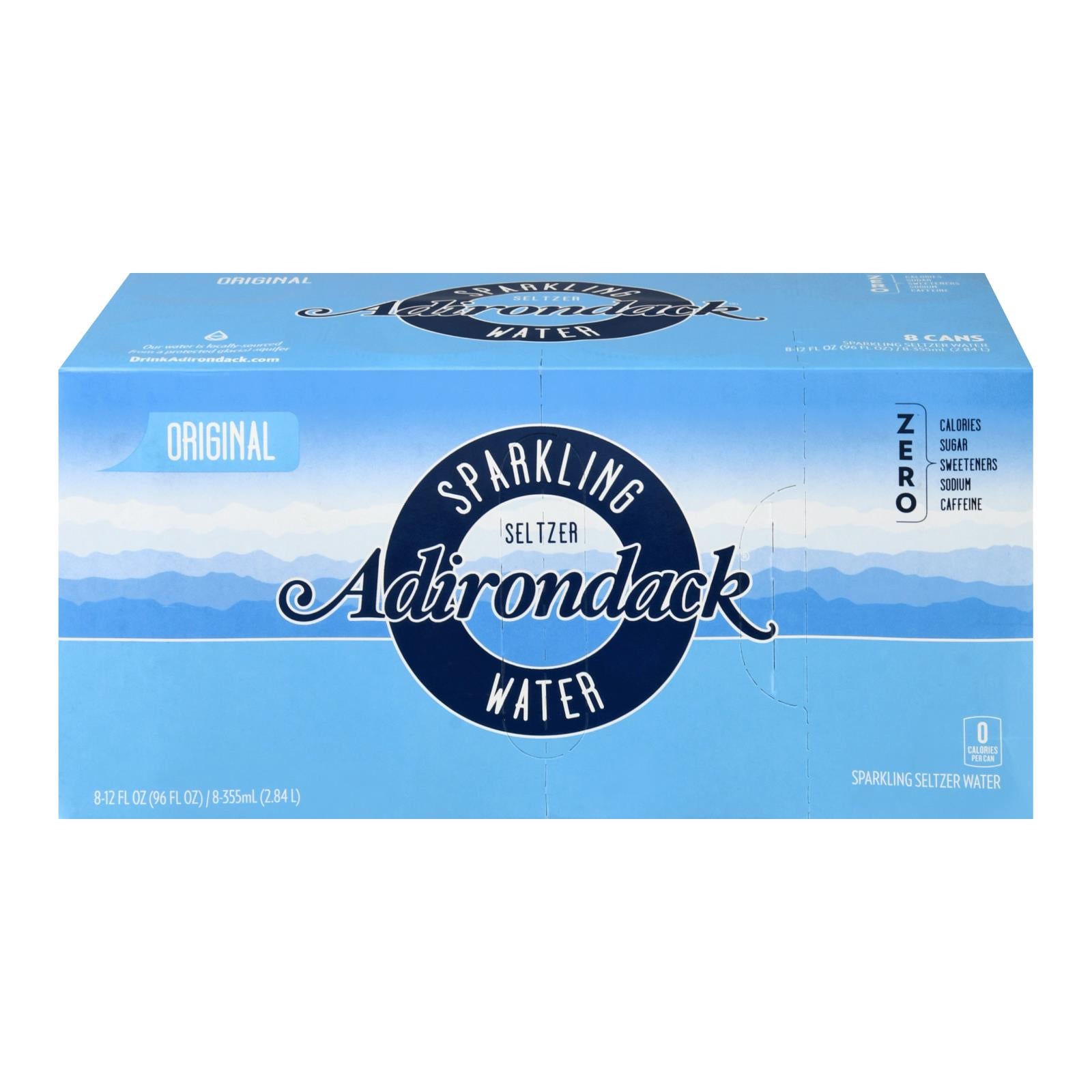 Adirondack - Seltzer Sparkling Water Originl - Case Of 3-8/12 Fz - Home & Garden