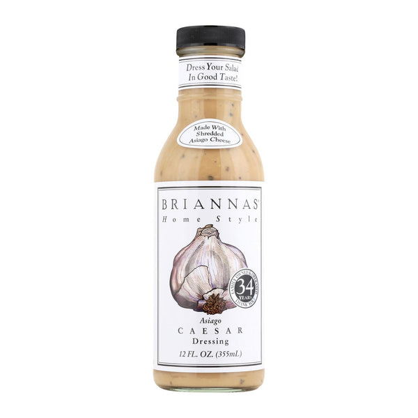 Brianna's - Salad Dressing - Asiago Caesar - Case Of 6 - 12 Fl Oz. - GreatEagleInc