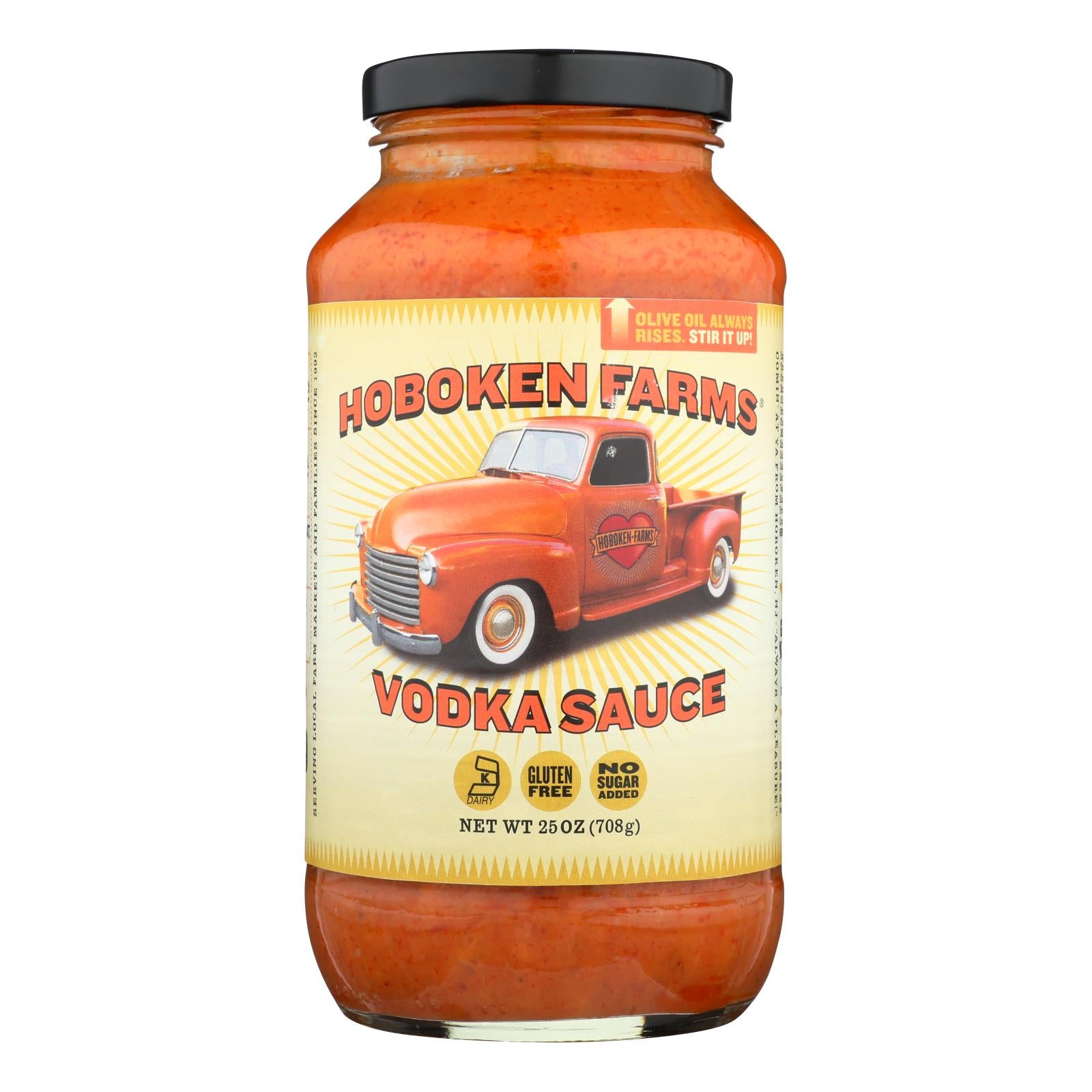 Hoboken Farms Big Boss Vodka Sauce - Case Of 6 - 25 Oz - GreatEagleInc