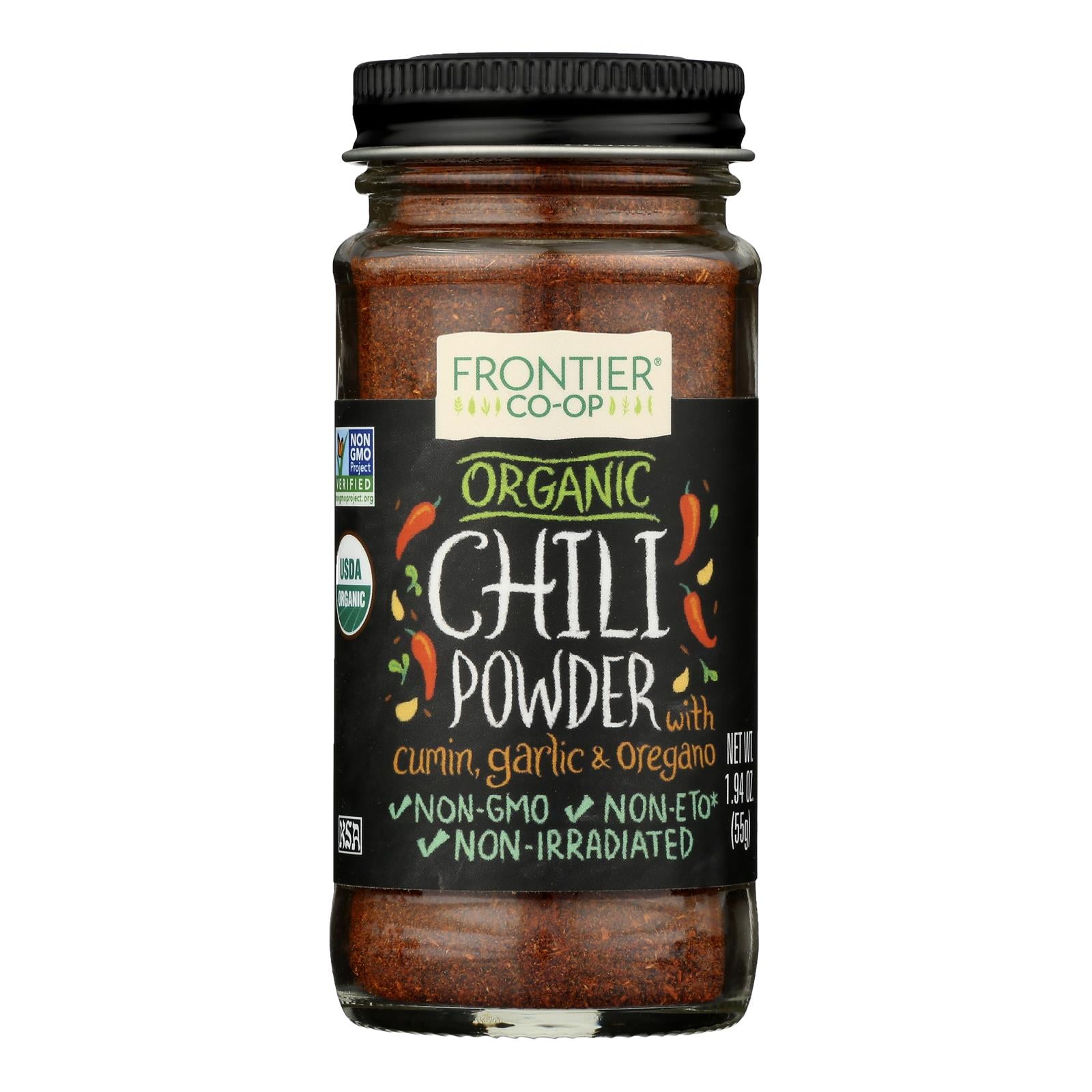 Frontier Herb Chili Powder Blend - 1.94 Oz. - Eco-Friendly Home & Grocery