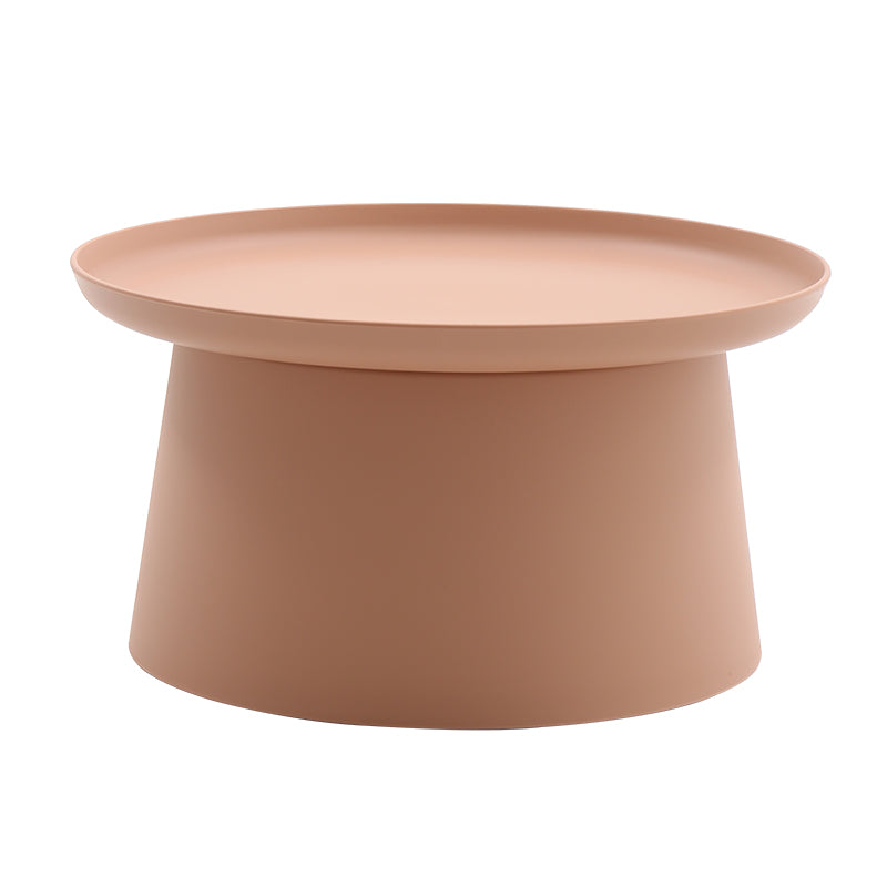 Plastic Tea Table Round Coffee Table Modern Small Apartment Bay Window Balcony Table Combination Living Room Side Table