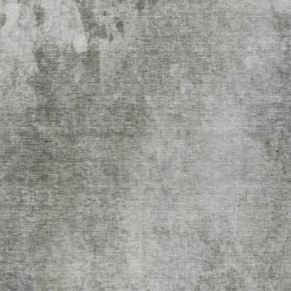 3' X 5' Gray And Silver Abstract Shag Washable Area Rug With UV Protection - Home & Garden