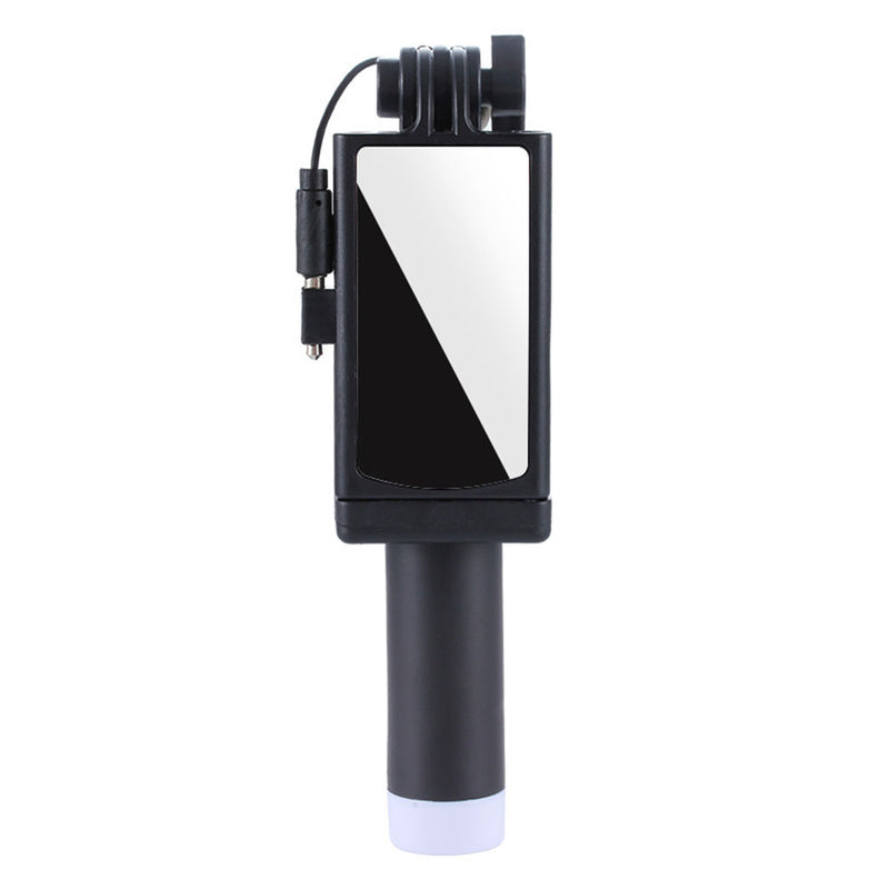 Universal Mini Selfie Stick Mit Taste Wired Silikon Griff Einbeinstativ Für iPhone 6/6S Android Samsung Huawei Sticks