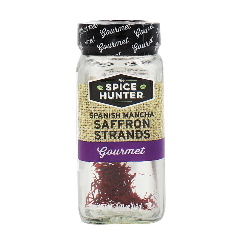 Spice Hunter Saffron Strands, Spanish Mancha, Whole (6x0.01Oz)