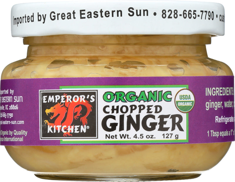 Emperor's Kitchen Chopped Ginger (12x4.5 Oz)