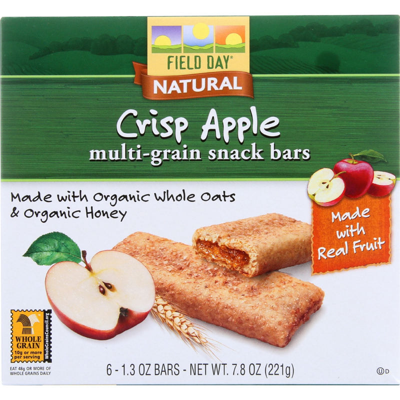 Field Day Snk Bar Crisp Apple (6x7.8OZ )