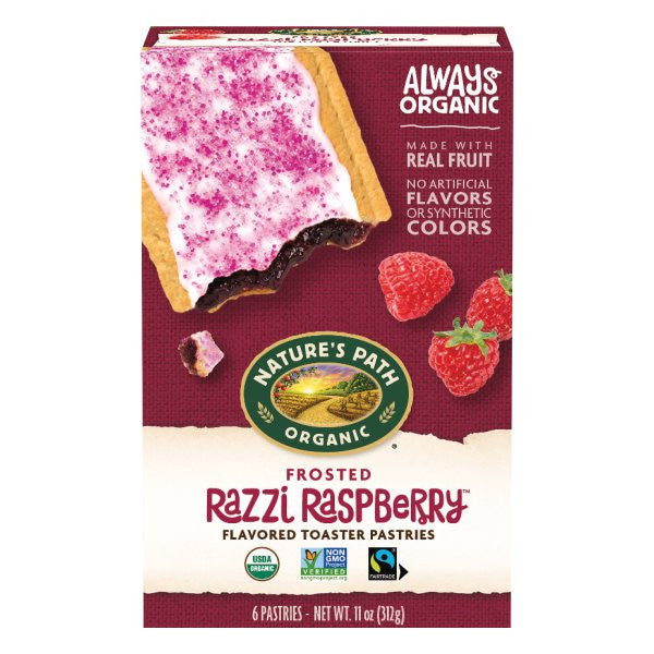 Nature's Path Frosted Raspberry Toaster Pastry (12x11 Oz) Default Title