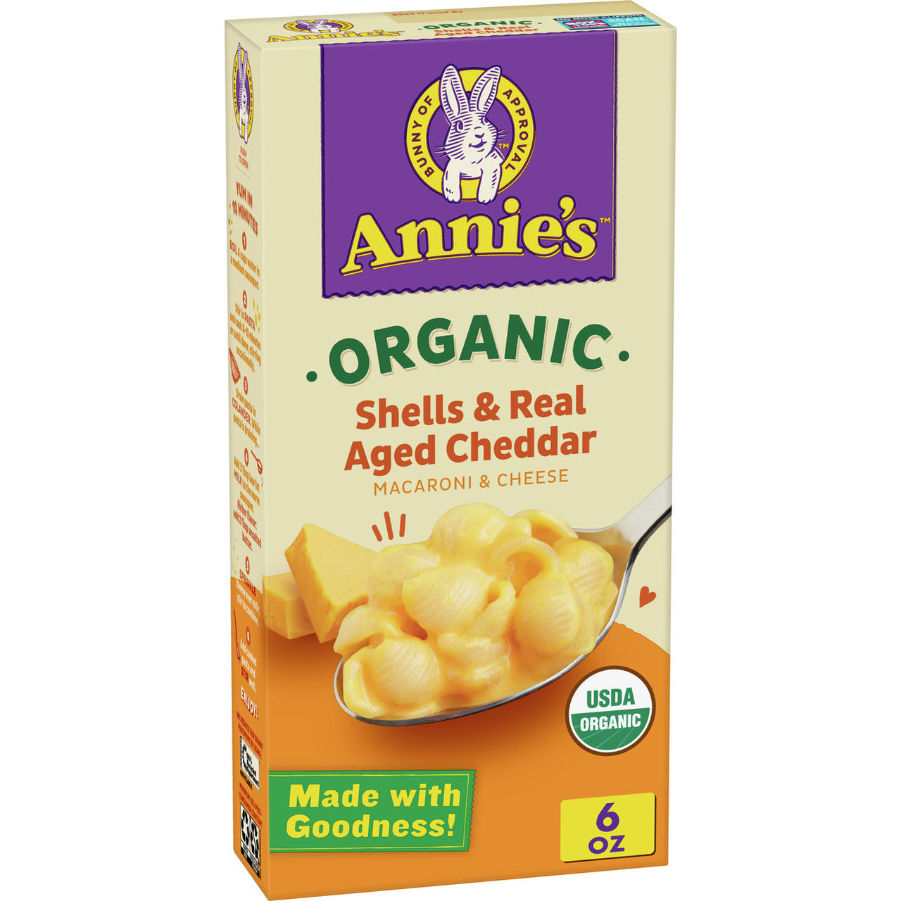 Annie's Shells & Wisconsin Cheddar (12x6 Oz) Default Title