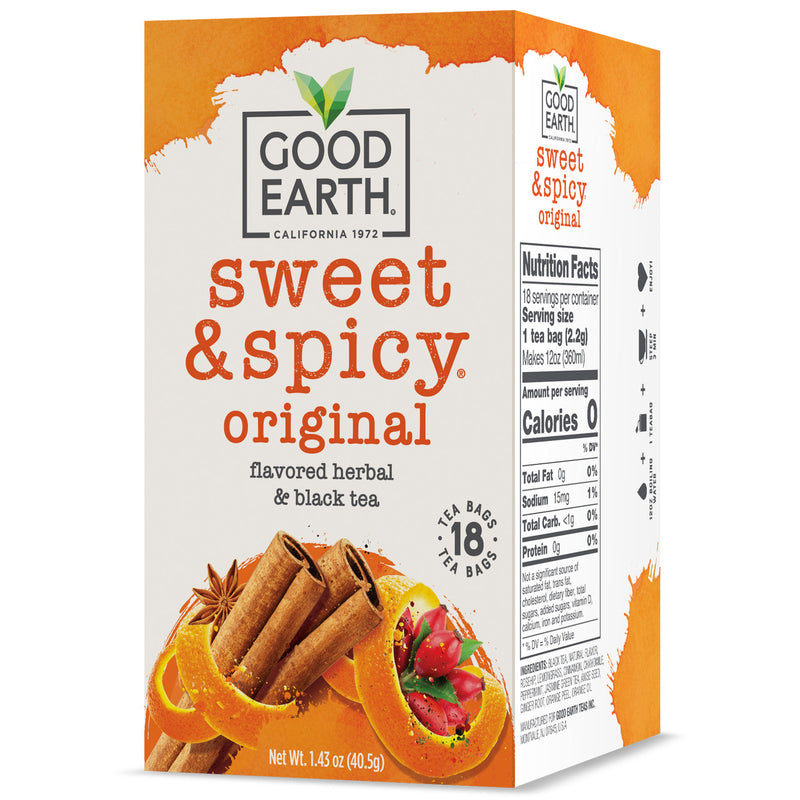 Good Earth Herbal Tea Sweet & Spicy (6x18 BAG )