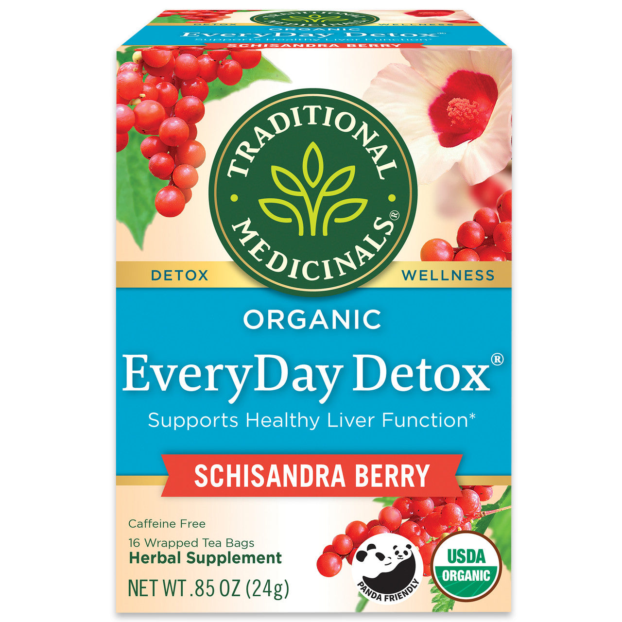 Traditional Medicinals Everyday Detox Herb Tea (6x16 Bag) Default Title