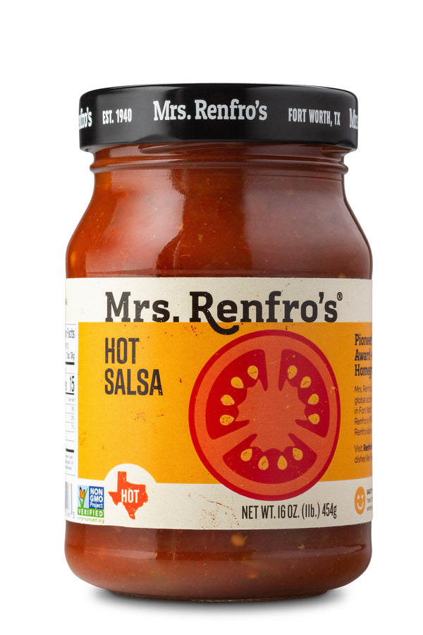 Mrs. Renfro's Hot Salsa (6x16Oz) - GreatEagleInc