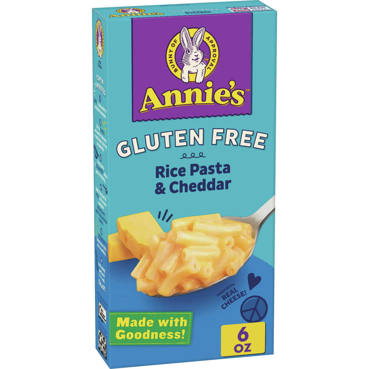 Annie's Cheddar Rice Pasta (12x6 Oz) Default Title