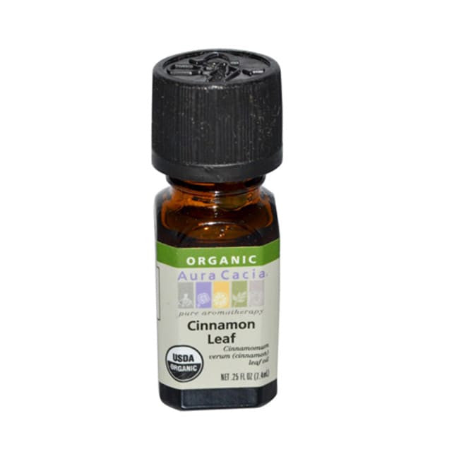 Aura Cacia Organic Cinnamon Leaf Essential Oil (1x.25 Oz) Default Title