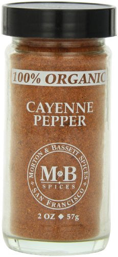 Morton & Bassett Organic Cayenne Pepper (3x2Oz) Default Title