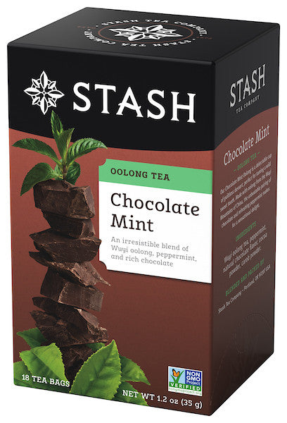 Stash Tea Oolong Chocolate Mint Tea (6x18 CT)