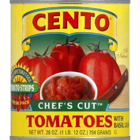 Cento Chef Cut Tomatoes (12x28OZ ) Default Title