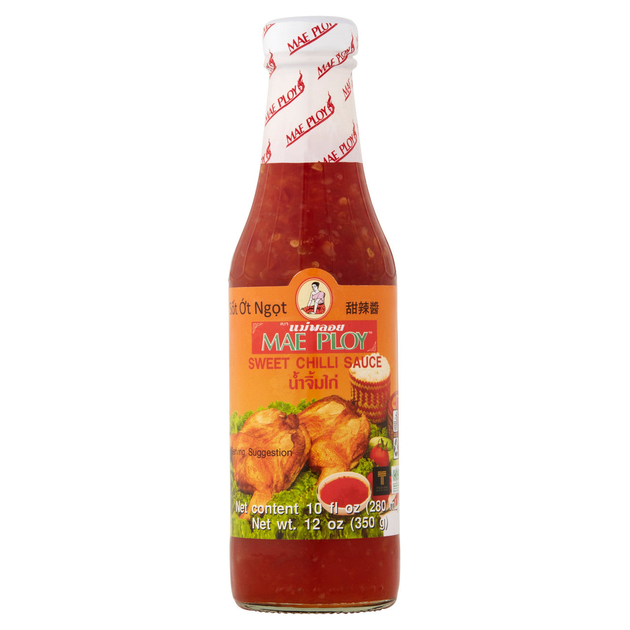Mae Ploy Sweet Chili Sauce (12x12OZ ) - GreatEagleInc