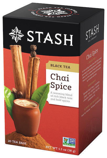 Stash Tea Chai Spice Tea (6x20 CT) Default Title