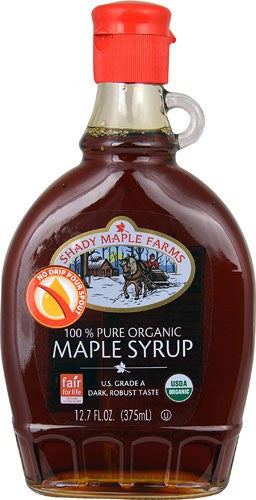 Shady Maple Farms Grade B Maple Syrup Glass (12x12.7 Oz) Default Title