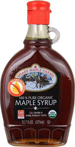 Shady Maple Farms Grade B Maple Syrup Glass (12x12.7 Oz)