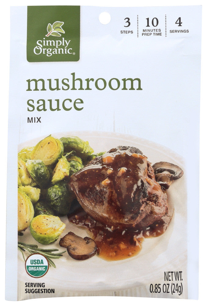 Simply Organic Mushroom Sauce (12x0.85OZ ) Default Title