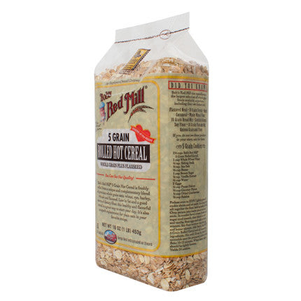Bob's Red Mill 5 Grain Rolled Cereal (1x25LB ) - GreatEagleInc