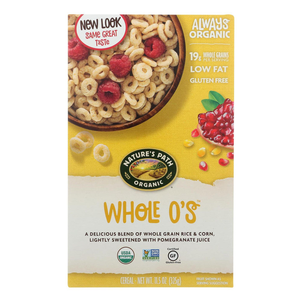 Nature's Path Whole O's Cereal Gluten Free (12x11.5 Oz) Default Title