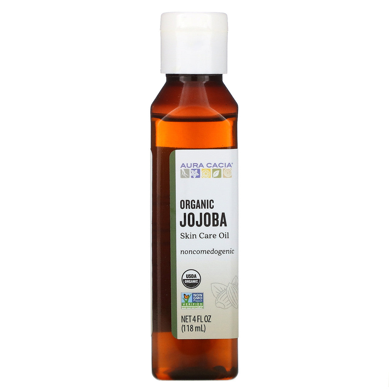 Aura Cacia Jojoba Oil (1x4 Oz) Default Title