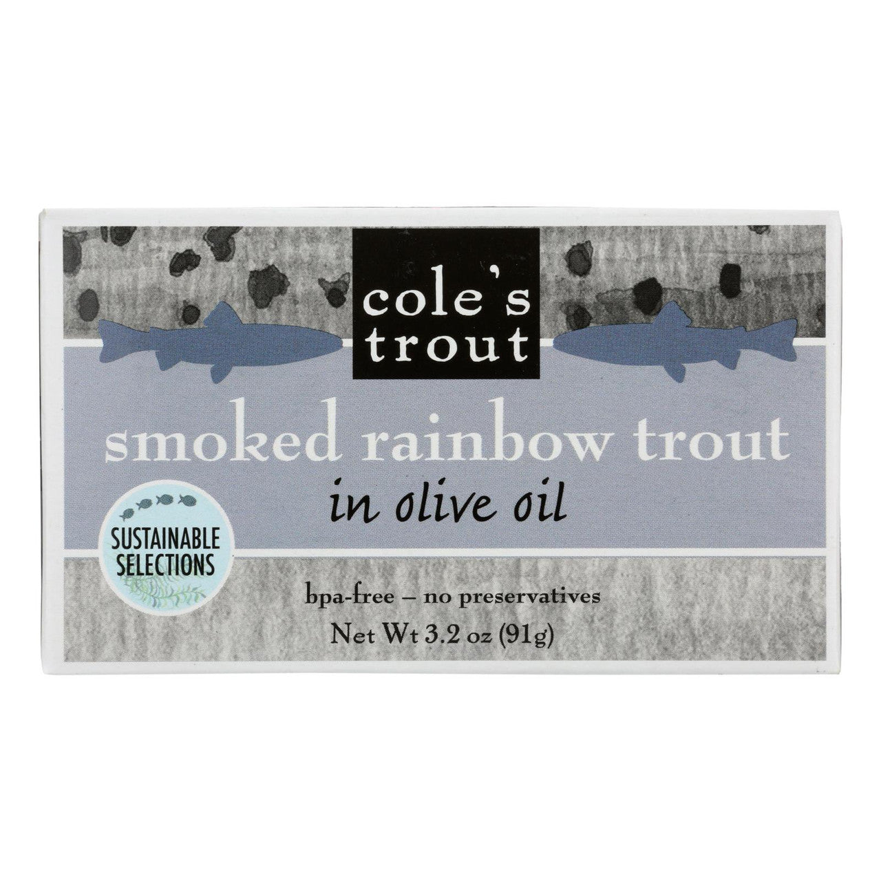 COLES SMKD TROUT/OLV OIL (10x3.20) Default Title