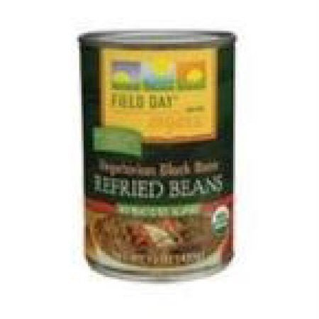 Field Day Vegetarian Black Refried Beans (12x15 Oz) Default Title
