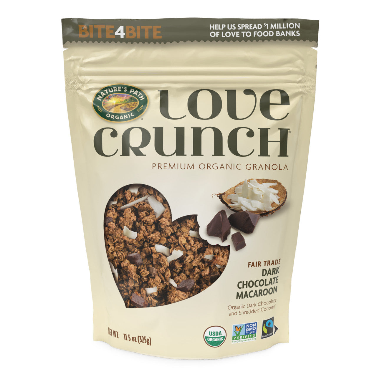 Nature's Path Love Crunch Dark Chocolate Macaroon (6x11.5 OZ) - GreatEagleInc