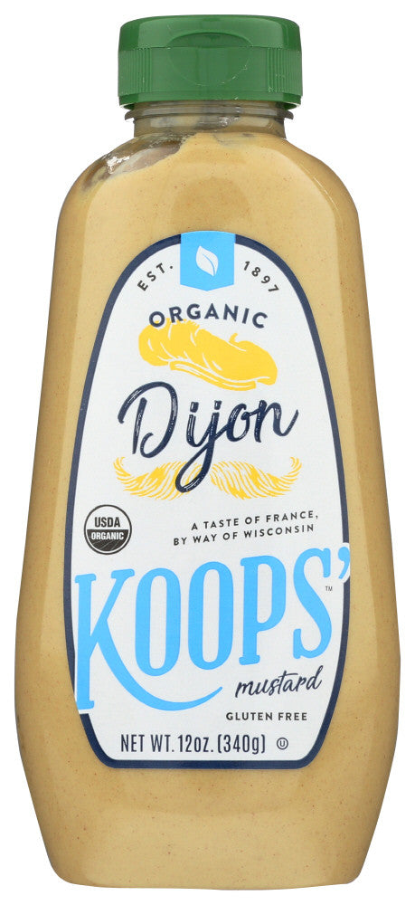 Koops Organic Dijon Mustard (12x12 OZ)