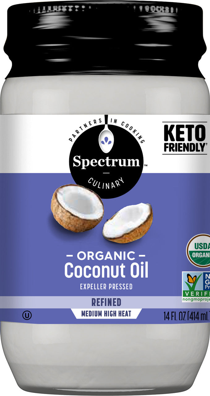 Spectrum Naturals Refined Coconut Oil (12x14 Oz) Default Title