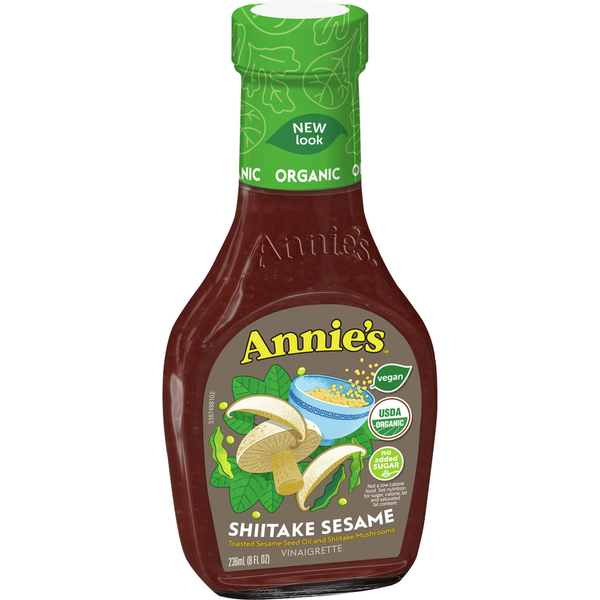 Annie's Naturals Shiitake & Sesame Dressing (6x8 Oz) Default Title