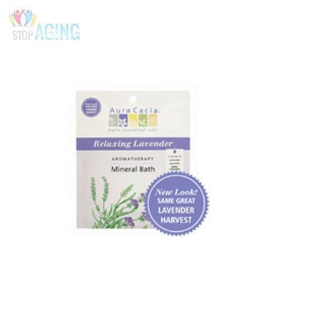 Aura Cacia Lavender Harvest Mineral Bath (6x2.5 Oz) Default Title