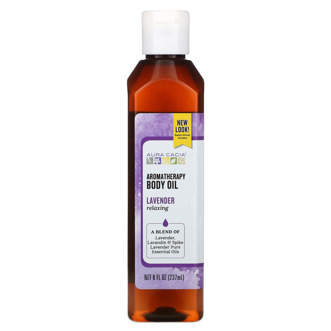 Aura Cacia Lavender Harvest Massage Bath Oil (1x8 Oz) Default Title