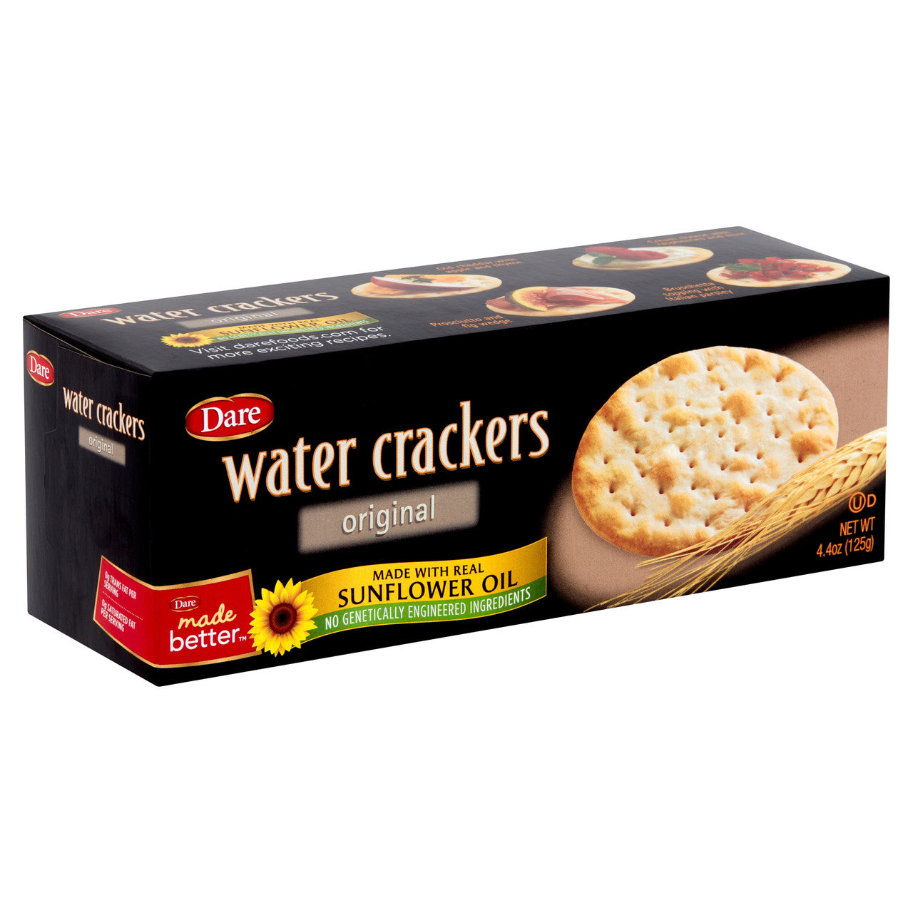 Dare Water CrackersOriginal (12x4.4Oz) - GreatEagleInc