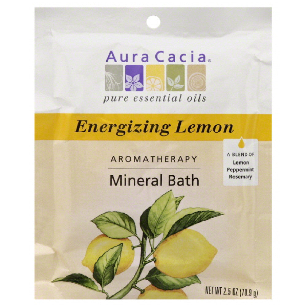 Aura Cacia Energize Mineral Bath (6x2.5 Oz) Default Title