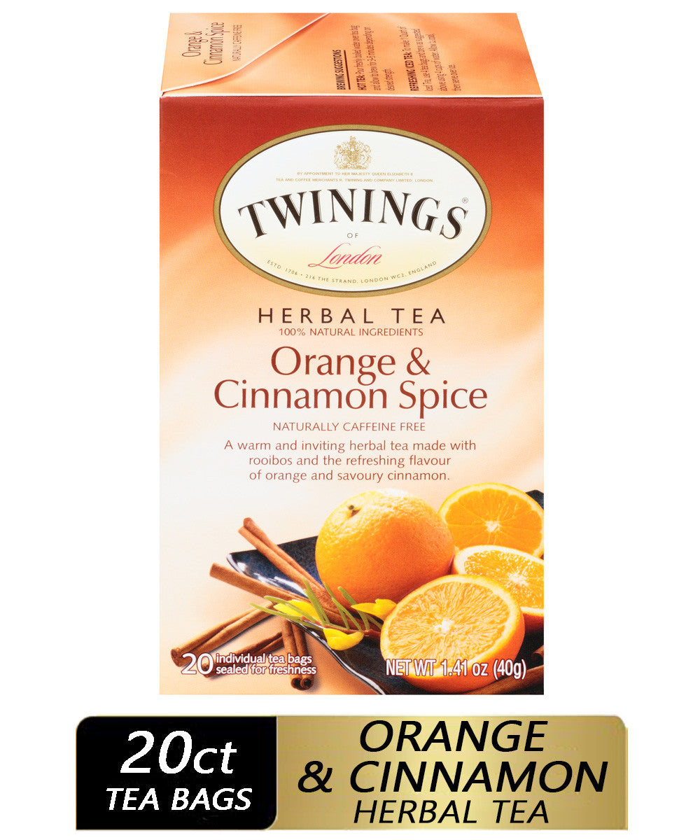 Twinings Orange & Cinnamon Spice Tea (6x20 Bag) Default Title