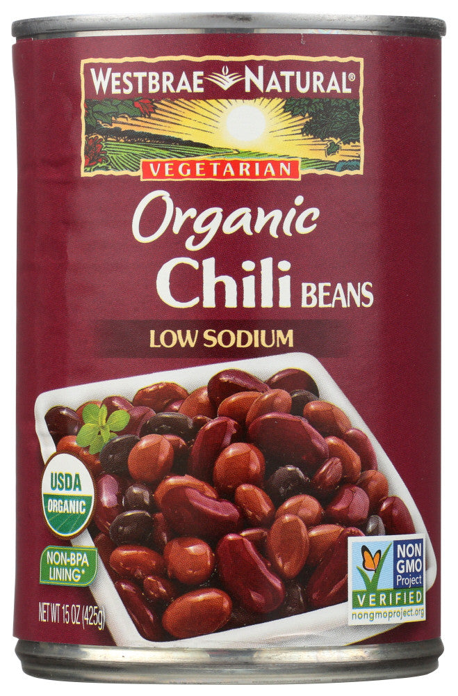 Westbrae Foods Chili Beans Fat Free (12x15 Oz) Default Title