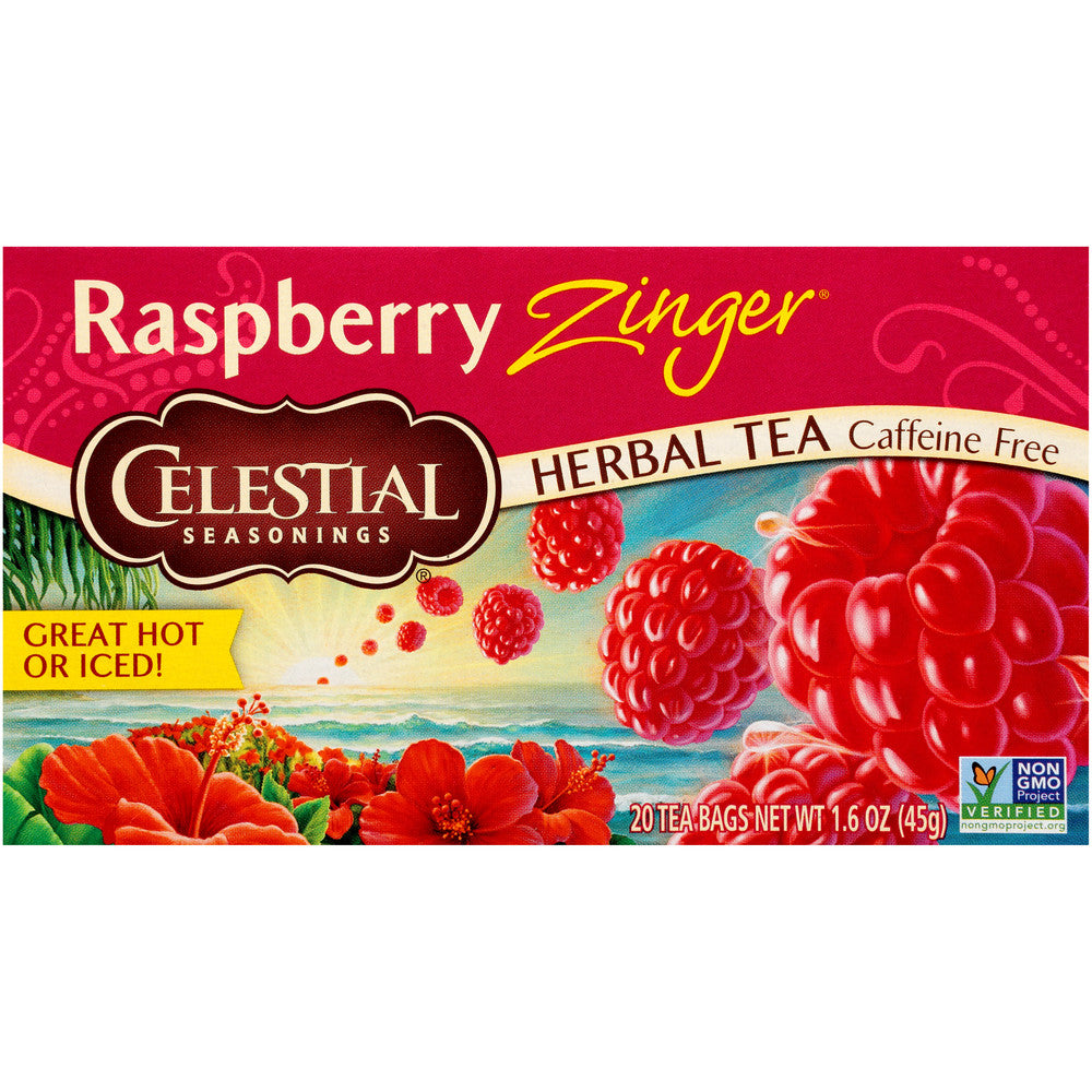 CS RASPBERRY ZINGER TEA (6x20.00) Default Title