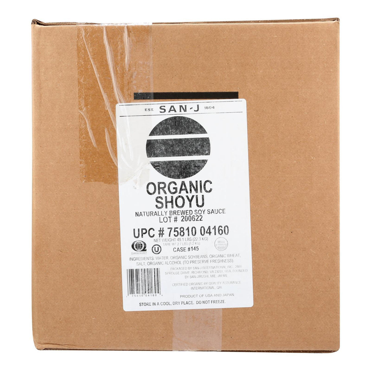 San-J Shoyu Sauce (1x40LBS ) - GreatEagleInc