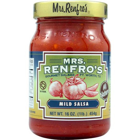 Mrs. Renfro's Mild Salsa (6x16Oz) - GreatEagleInc