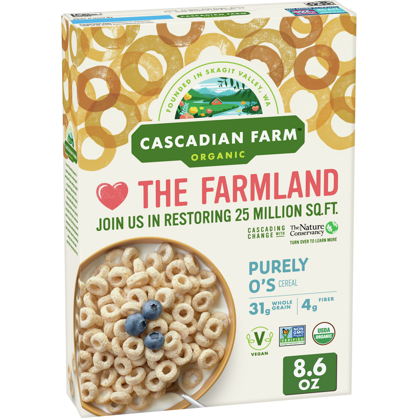 Cascadian Farm Purely O's (12x8.6OZ ) Default Title