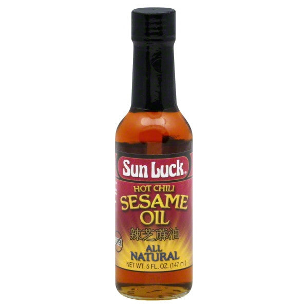 Sun Luck Hot Chili Sesame Oil (12x5 Oz)