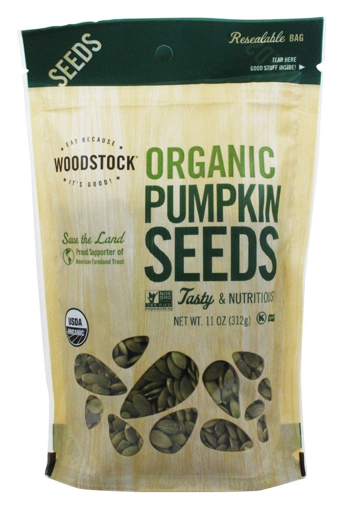 Woodstock Organic Pumpkin Seeds (8x11 Oz)